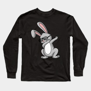 Dabbing Bunny Long Sleeve T-Shirt